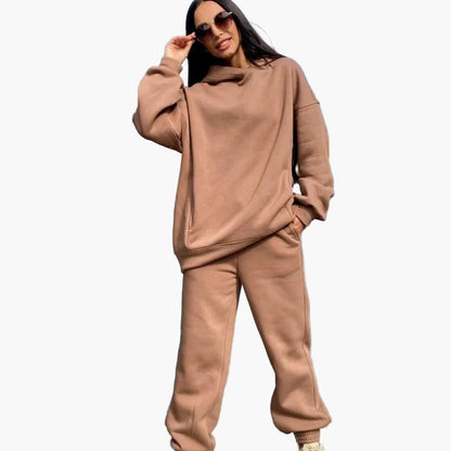 Ensemble Jogging Oversize Femme Style Décontracté Urbain
