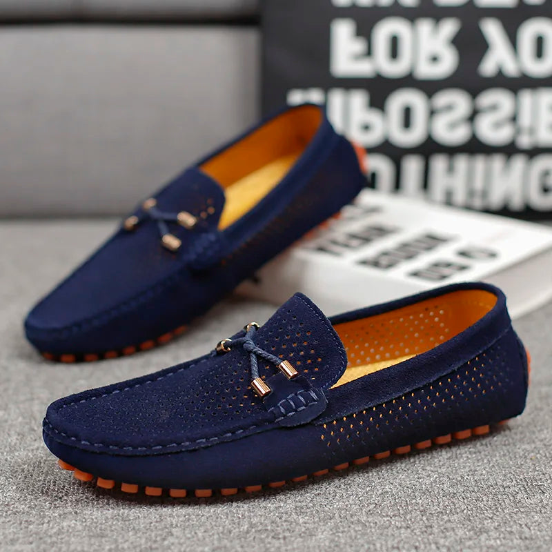 Elegant men's slip-on shoes casual stylish