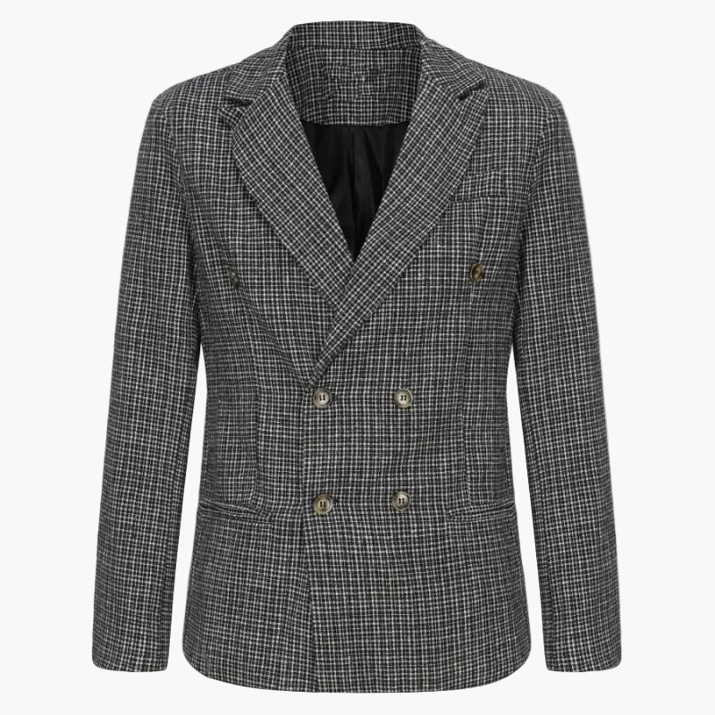 Veste croisée élégante pour homme style business – Moderne et sophistiquée