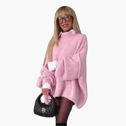 Robe pull ample style décontracté pour femme – Look chic et confortable