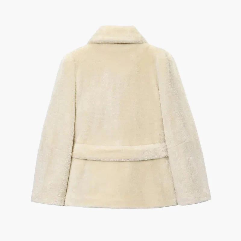 Manteau ceinturé femme style élégant pour l'hiver et les occasions habillées