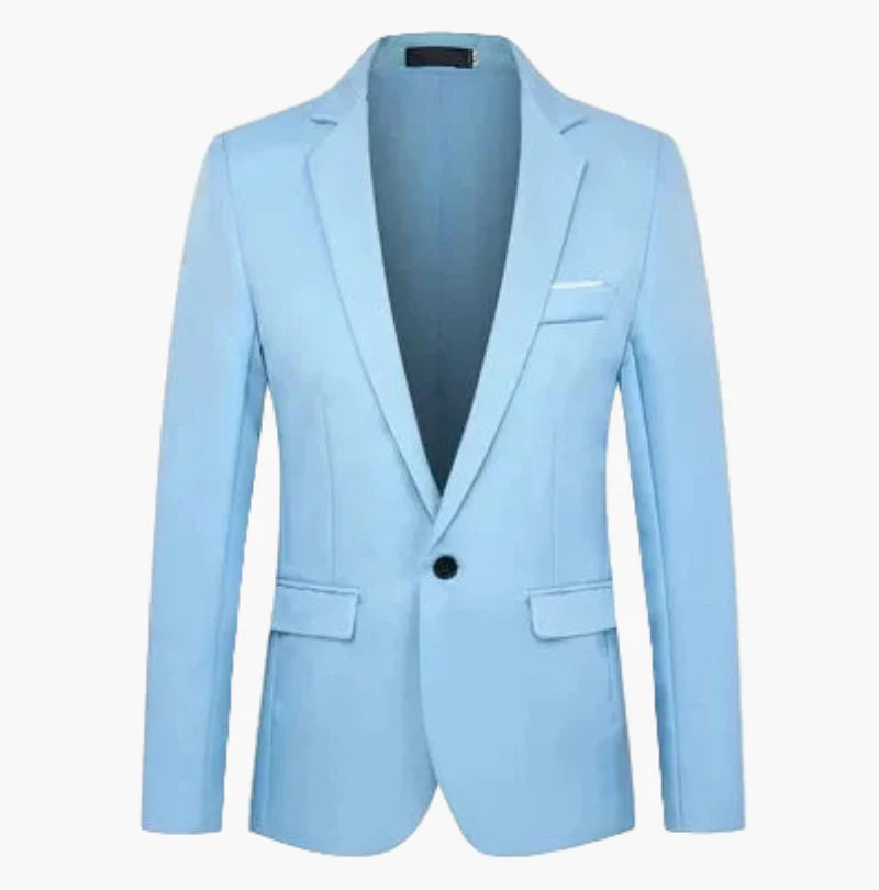 Veste de costume homme élégante coupe slim pour affaires et occasions formelles