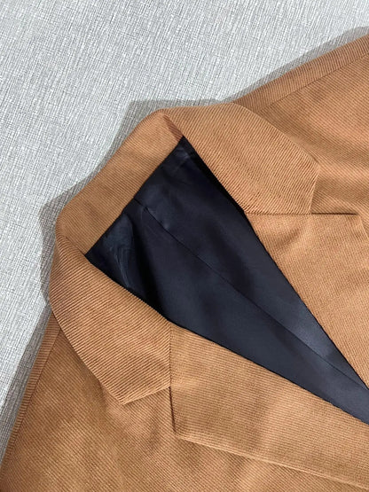 Veste Blazer Homme Élégant Style Moderne pour Affaires et Occasions Spéciales