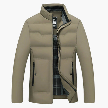 Veste Homme Business Casual Hiver Chaude et Coupe-Vent