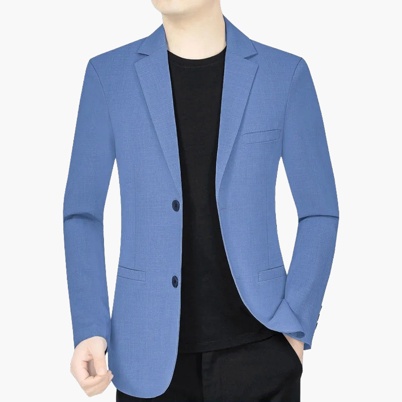 Blazer homme élégant coupe moderne pour affaires et occasions formelles
