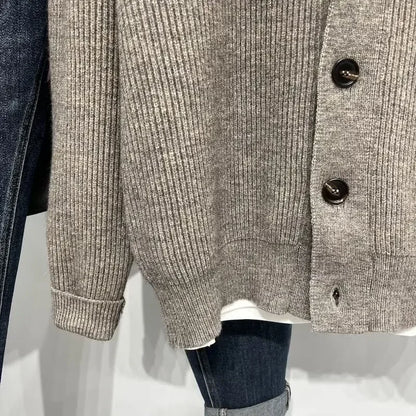 Cardigan zippé style décontracté pour homme – Look urbain élégant et polyvalent