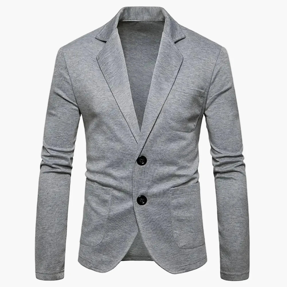 Veste blazer décontractée homme style moderne pour affaires ou loisirs