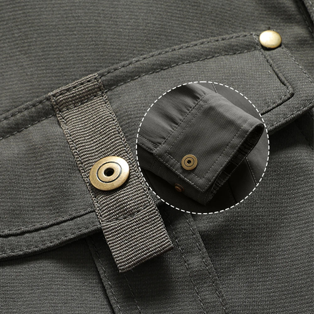 Veste Chemise Homme Style Western Printemps Shacket Décontracté à Boutons Pression pour Extérieur
