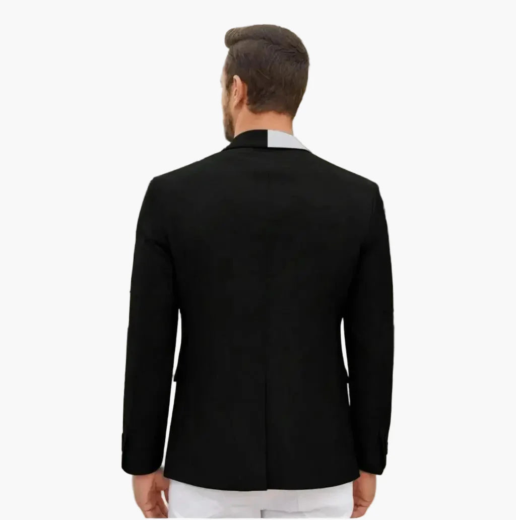Veste de costume homme style moderne dégradé pour occasions formelles et affaires