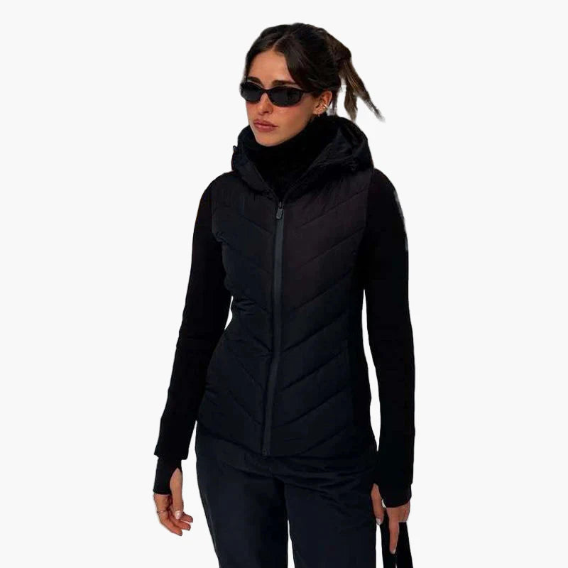Veste matelassée à capuche pour femme – Style urbain et confort quotidien