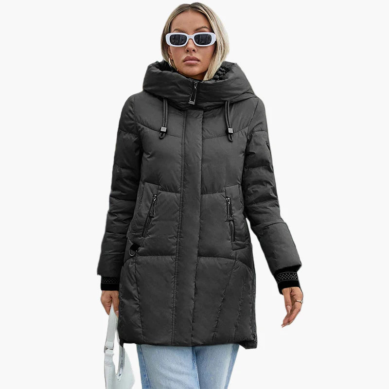 Manteau d'hiver élégant pour femme – Style urbain chaud et tendance
