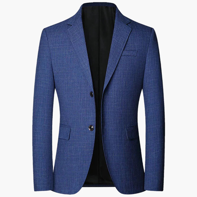 Veste Blazer Homme Élégant Style Carreaux Pour Affaires et Occasions Formelles