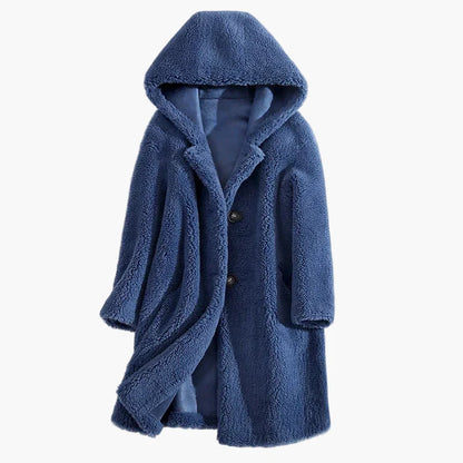 Manteau à capuche style décontracté pour femme - élégant et chaud pour l'hiver