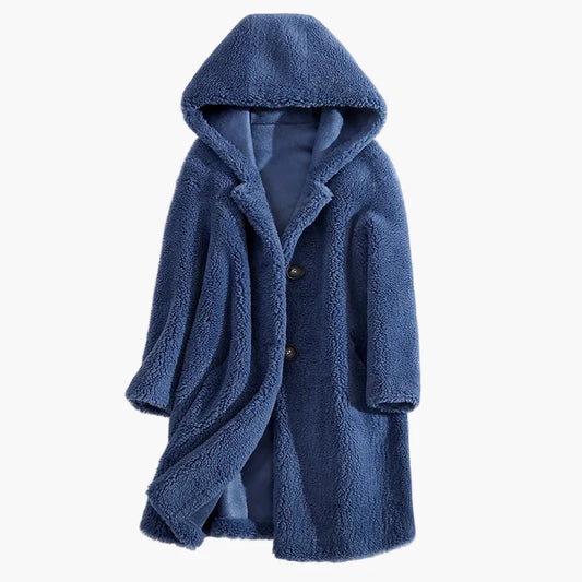 Manteau à capuche style décontracté pour femme - élégant et chaud pour l'hiver
