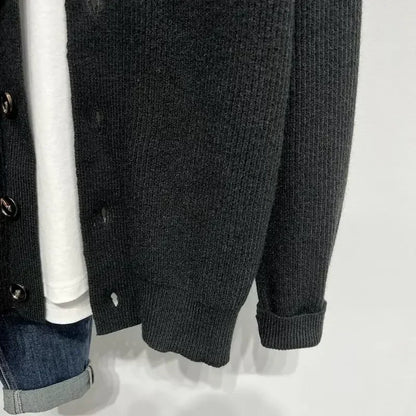 Cardigan zippé style décontracté pour homme – Look urbain élégant et polyvalent