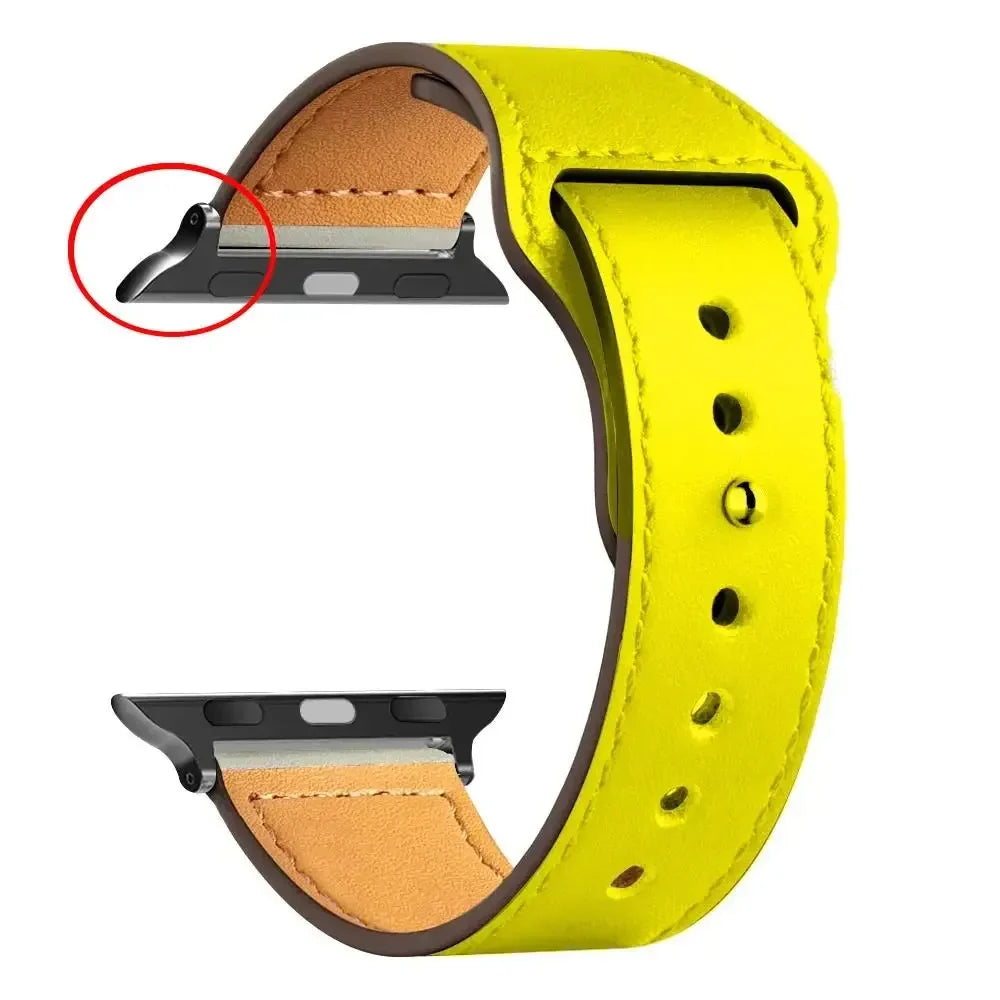 Tara – Bracelet Sport en Cuir pour Apple Watch