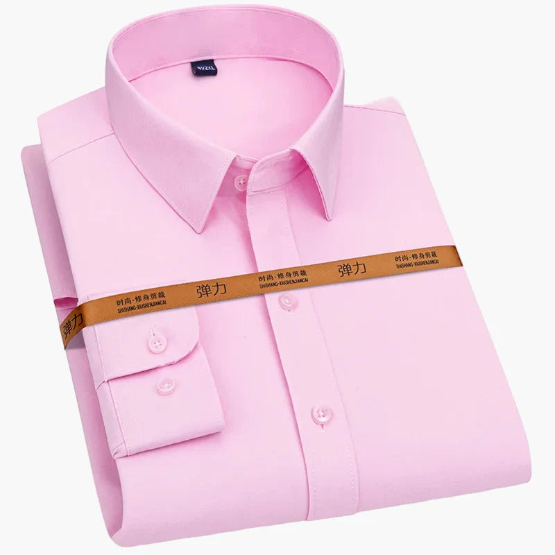 Chemise habillée pour homme coupe classique – Style élégant pour le bureau ou les occasions formelles