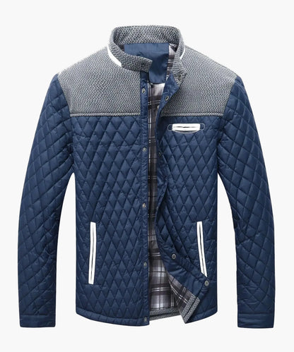 Veste matelassée homme style bomber casual pour l’automne et l’hiver