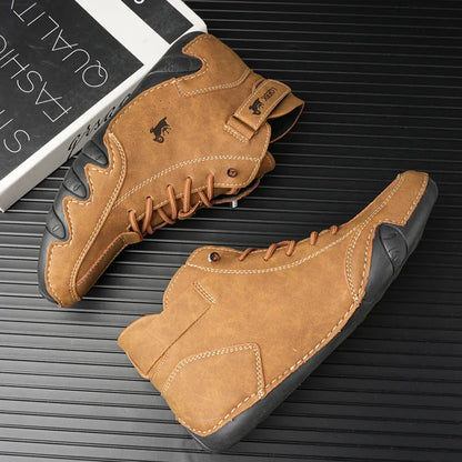 Men's high-top shoes ergonomic comfort urban style daily walking