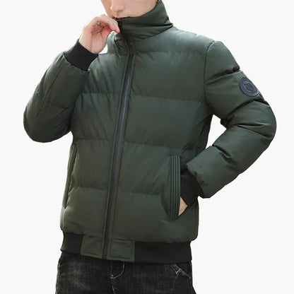 Doudoune Homme Élégante Style Urbain – Veste Matelassée Mode Hiver