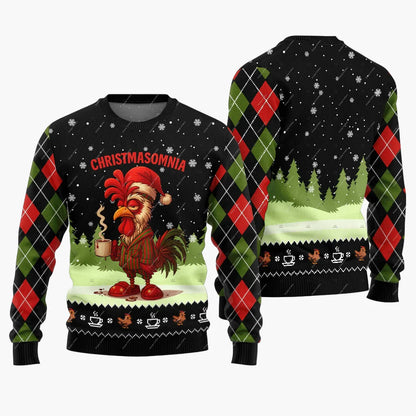 Pull de Noël humoristique "Jingle Balls" pour homme – Style amusant pour les fêtes et soirées décalées