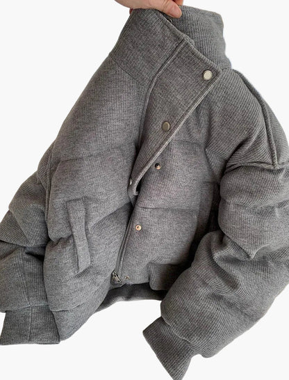 Veste matelassée style décontracté pour femme – Idéale pour l'automne et l'hiver