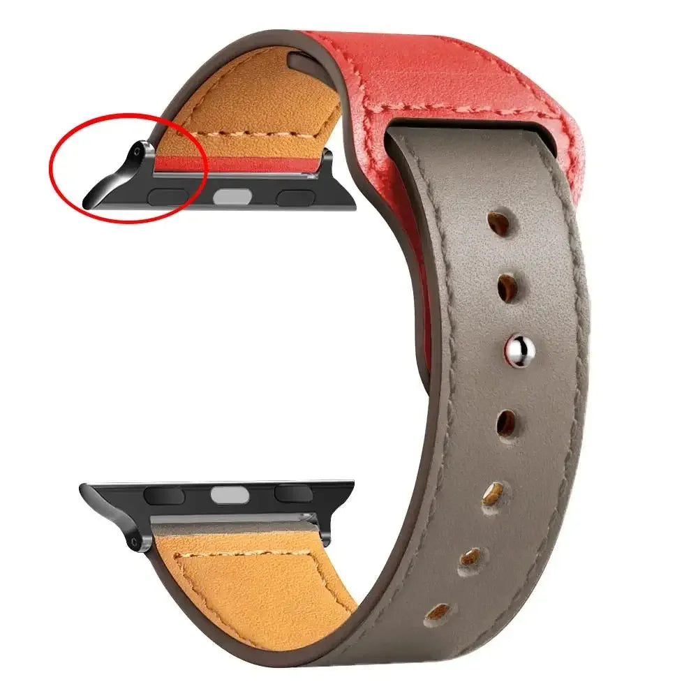 Tara – Bracelet Sport en Cuir pour Apple Watch