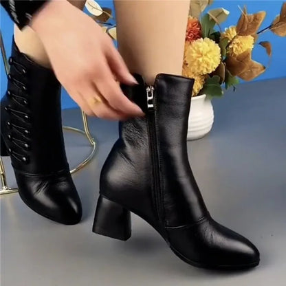 Patricia – Bottes Astronomiques Imperméables à Talons Hauts pour Femmes