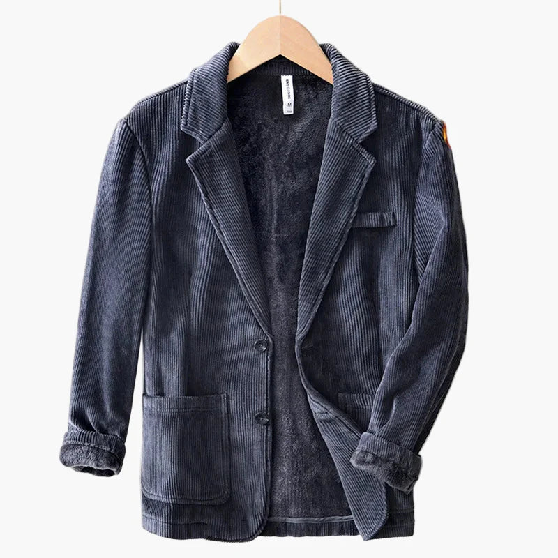 Veste blazer décontractée homme style vintage pour automne et hiver