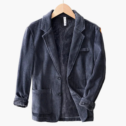 Veste blazer décontractée homme style vintage pour automne et hiver