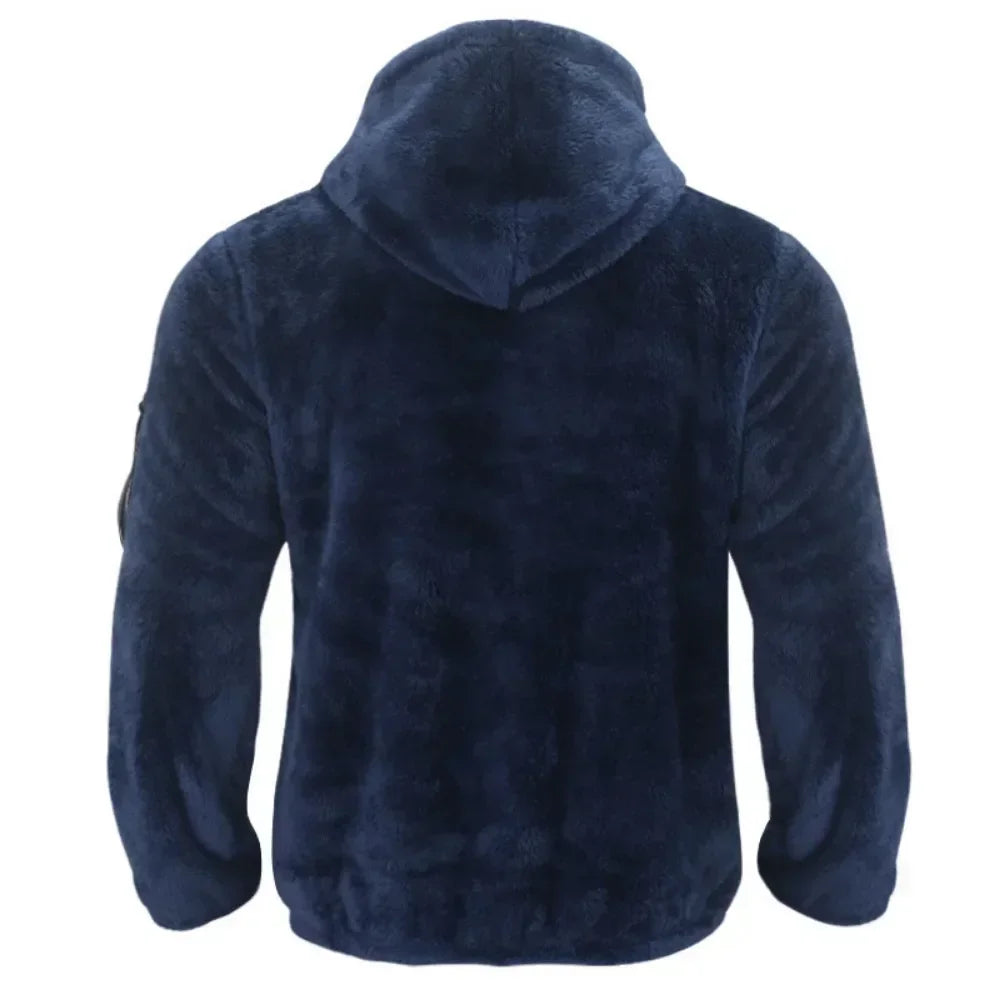 Philip – Sweat à Capuche Polaire Double Face Confortable et Élégant pour Hommes