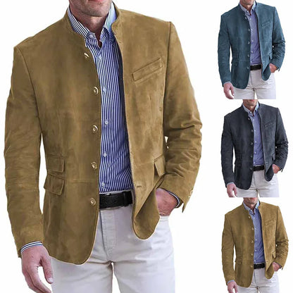Veste élégante style blazer pour homme – Mode urbaine chic, idéale pour le bureau et les sorties