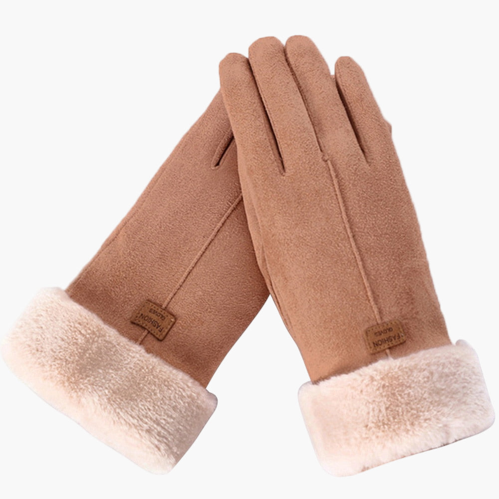 Gants d'hiver pour femmes, style élégant, chauds et résistants pour écran tactile