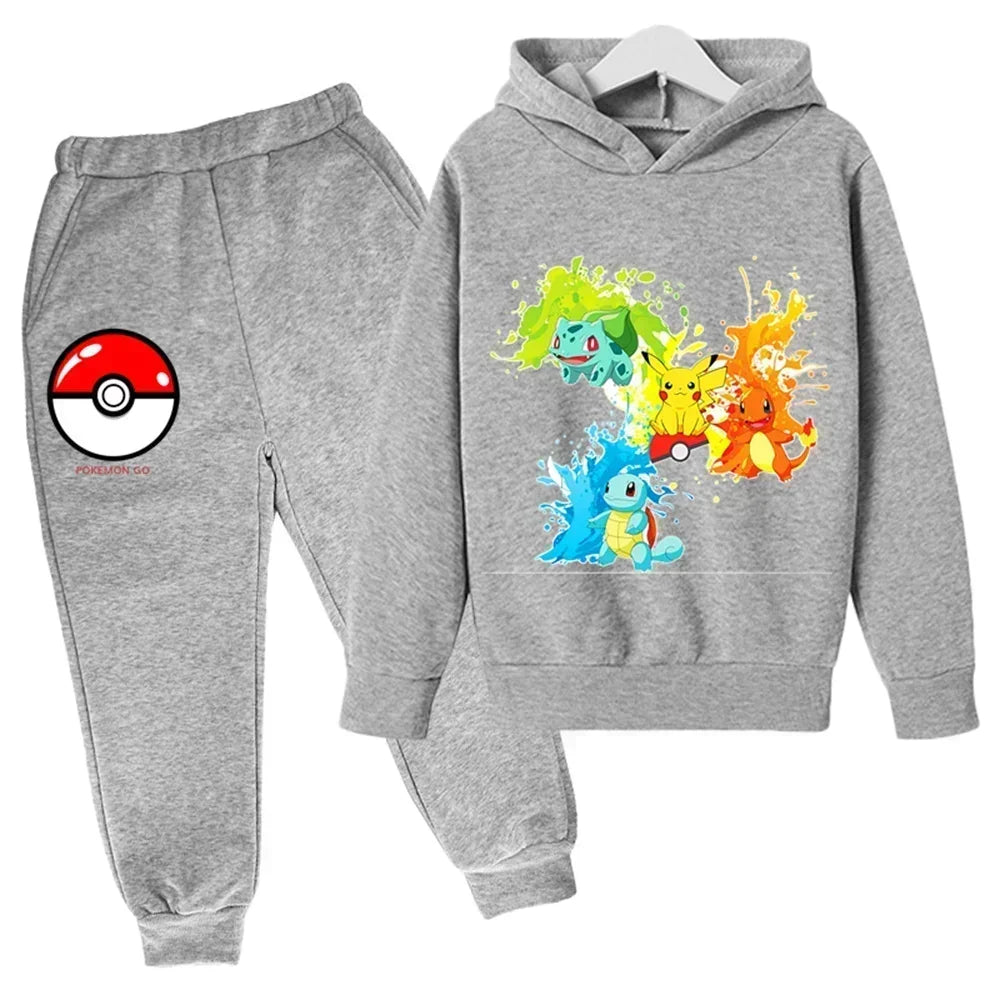 Esme – Ensemble Hoodie et Pantalon Pikachu pour Enfants pour Confort et Style