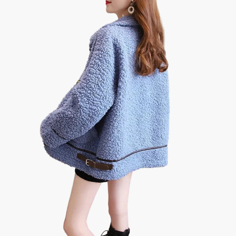 Veste Femme Style Décontracté Oversize Tendance Automne Hiver