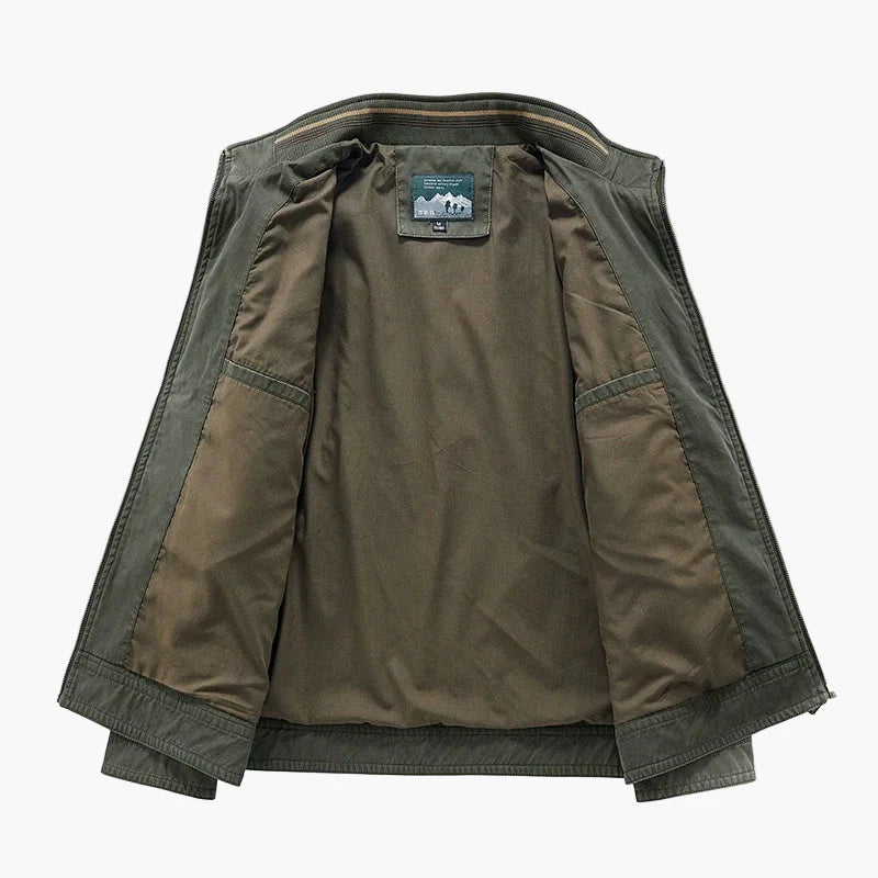 Veste décontractée pour homme style motard idéale pour la mi-saison