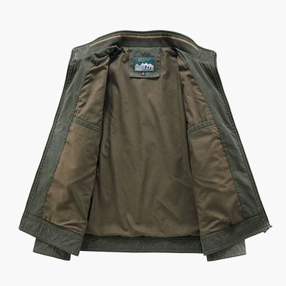 Veste décontractée pour homme style motard idéale pour la mi-saison