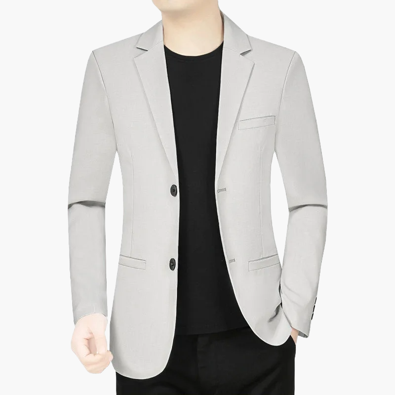 Blazer homme élégant coupe moderne pour affaires et occasions formelles