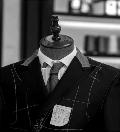 Veste blazer homme élégante style chevron – Idéale pour affaires et occasions formelles