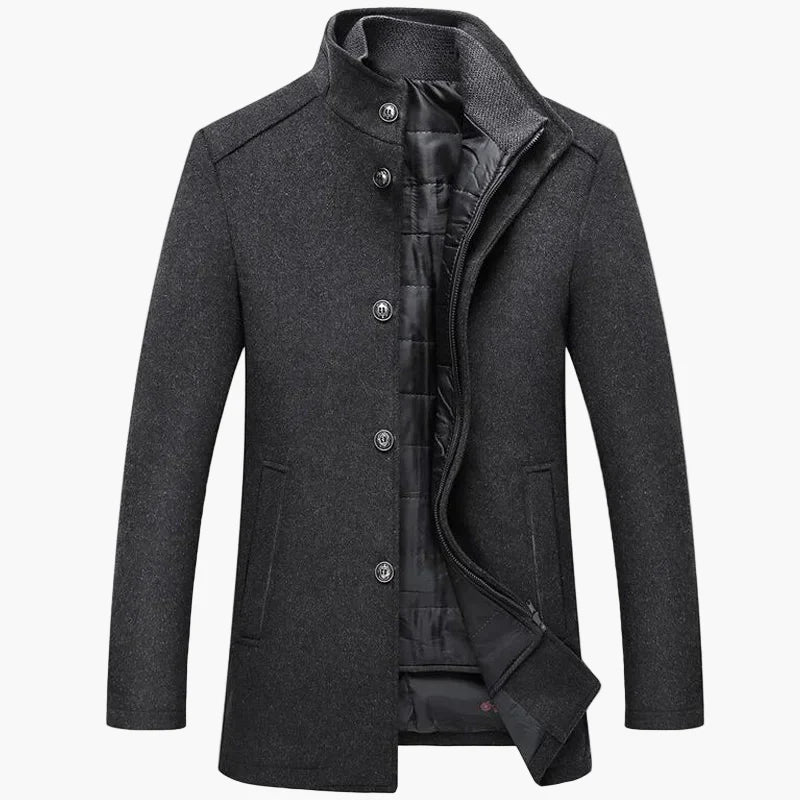 Manteau élégant pour homme style urbain - Idéal automne et hiver