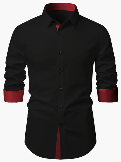 Chemise habillée pour homme – Style moderne et élégant, idéale pour les événements ou le quotidien