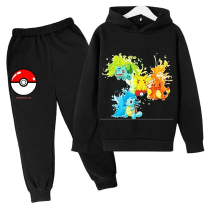 Esme – Ensemble Hoodie et Pantalon Pikachu pour Enfants pour Confort et Style