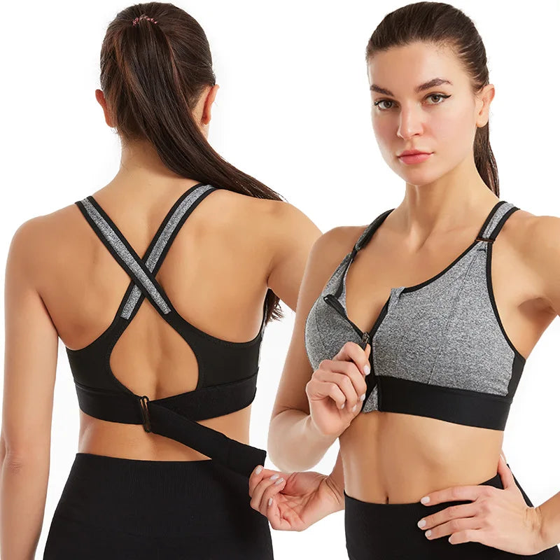 Lisa – Soutien-gorge Sport Antichoc pour Femmes avec Bretelles Réglables