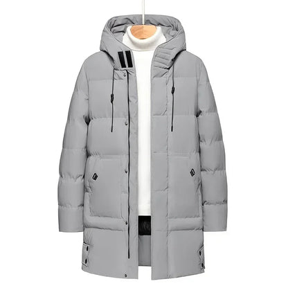 Roger – Parka Long à Capuche pour Hommes