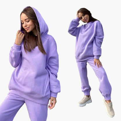 Ensemble Jogging Oversize Femme Style Décontracté Urbain