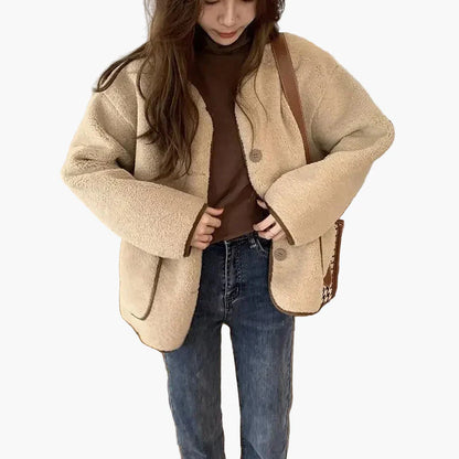 Veste femme style décontracté chic automne hiver - coupe oversize tendance