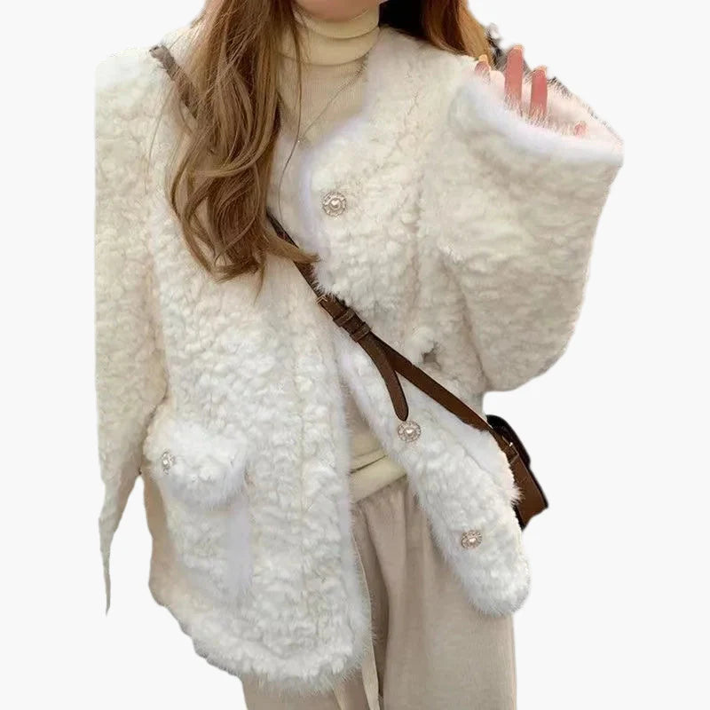 Veste Femme Élégante Style Coréen Décontracté pour l'Hiver