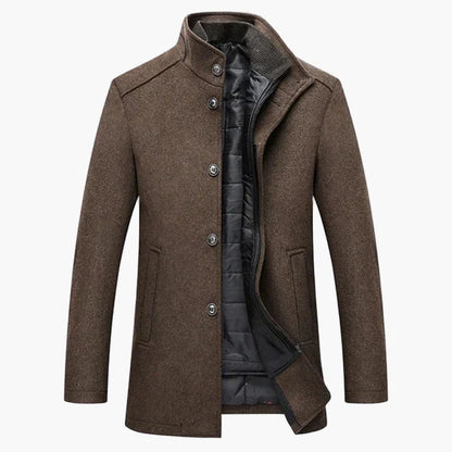 Manteau classique pour homme - Élégance urbaine et chaleur hivernale