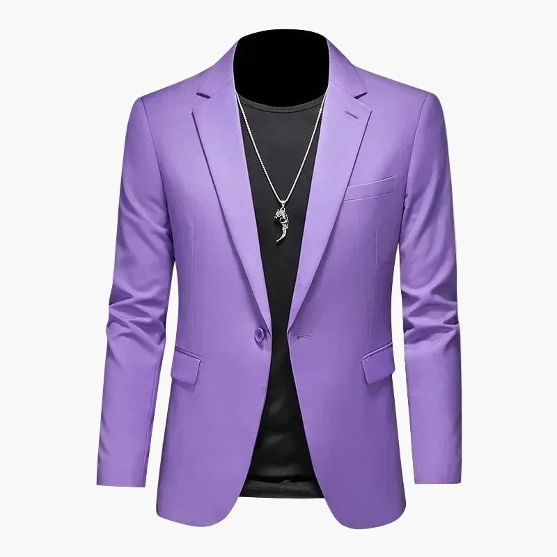 Blazer Homme Élégant Style Moderne pour Occasions et Quotidien