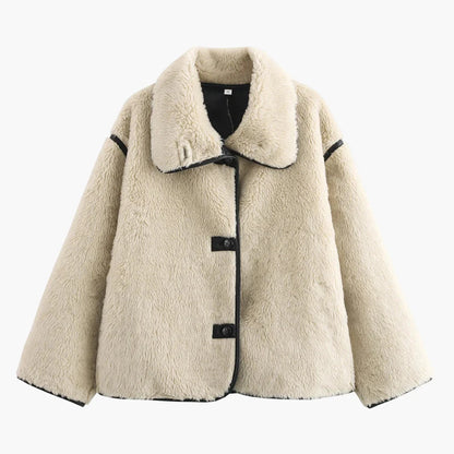 Veste d'hiver femme style décontracté chic pour temps froid